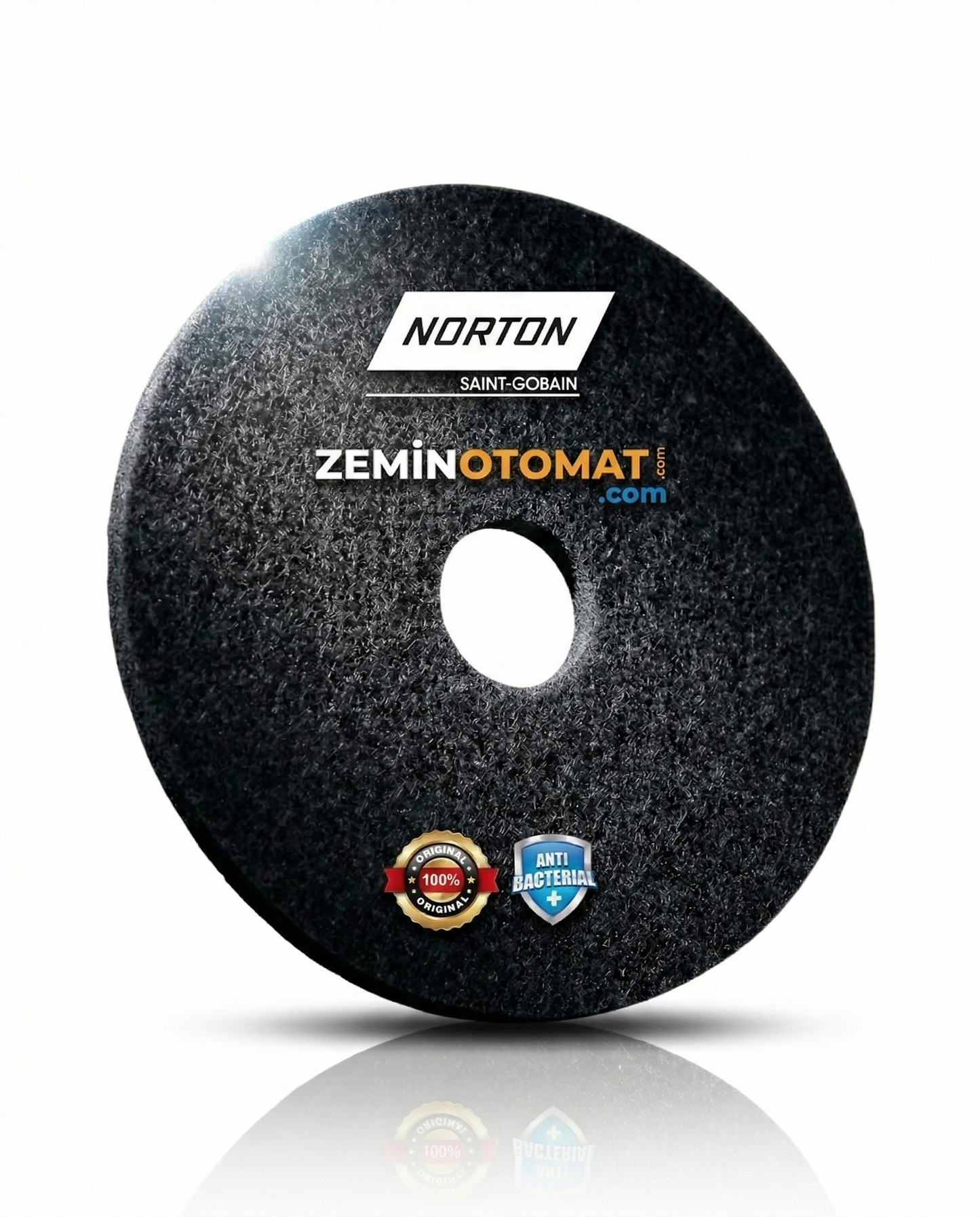 Norton Heavy Duty Siyah Zemin Temizleme Pedi (Antimikrobiyal)