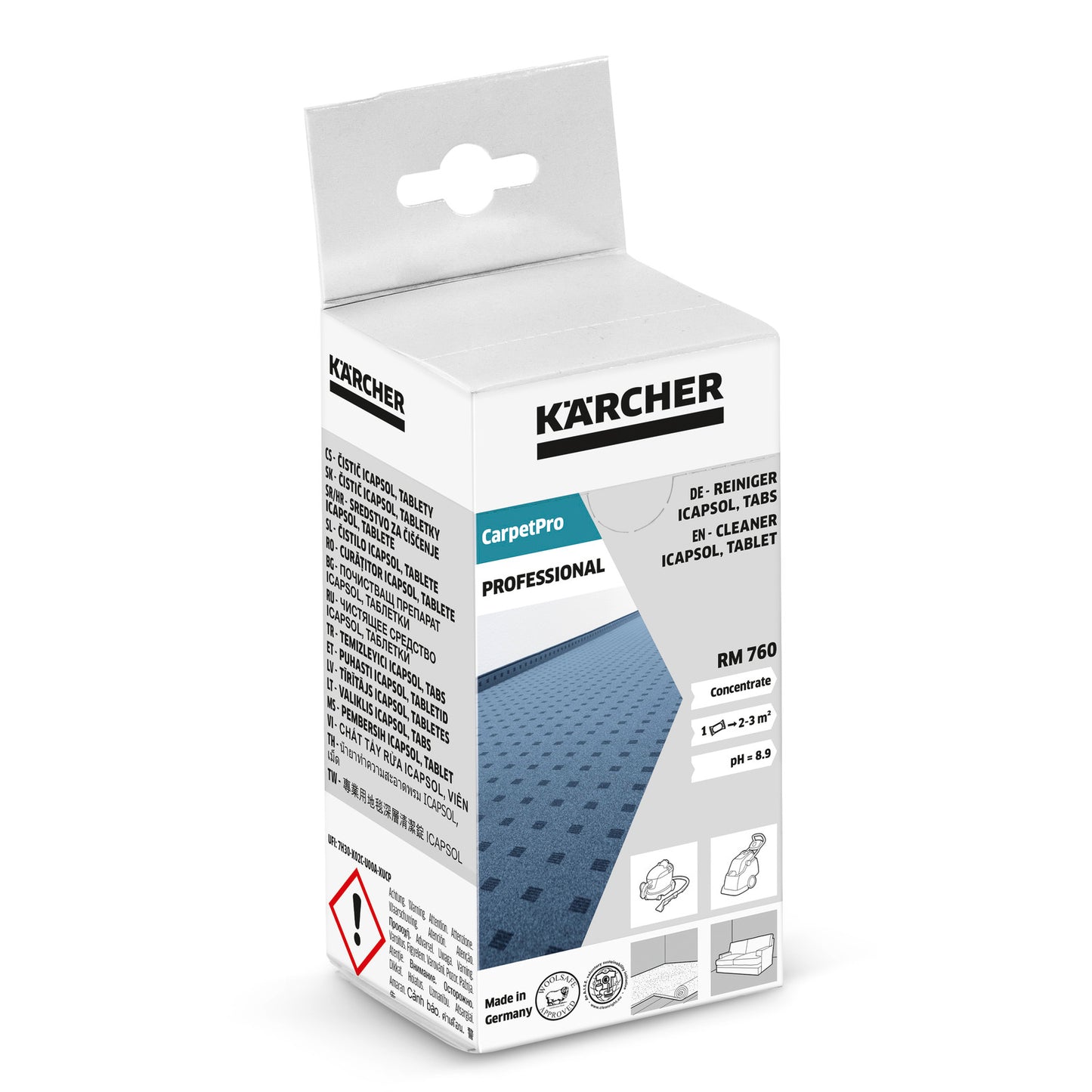 CarpetPro Temizleyici RM 760 Tablet, 16Tabletler