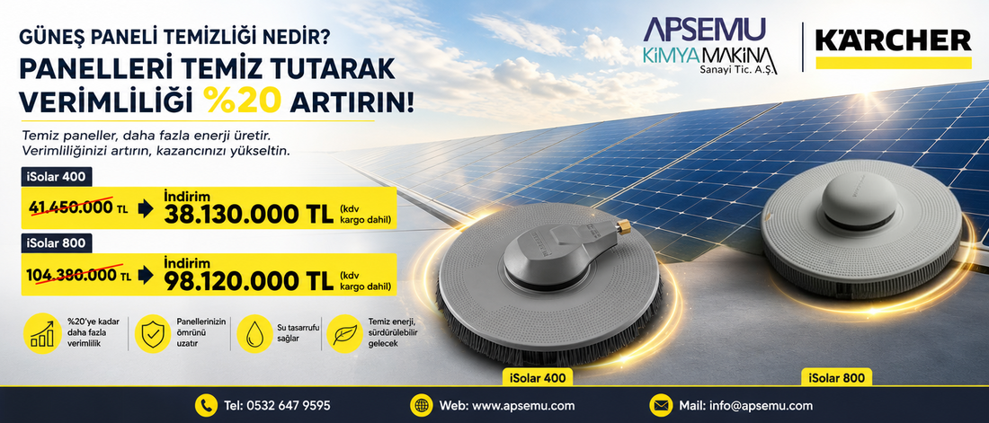 Güneş Paneli Temizliği Nedir? Panelleri Temiz Tutarak Verimliliği %20 Artırın