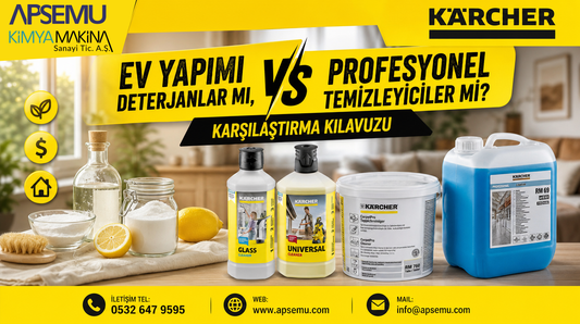 Ev Yapımı Deterjanlar mı, Profesyonel Temizleyiciler mi? Karşılaştırma Kılavuzu