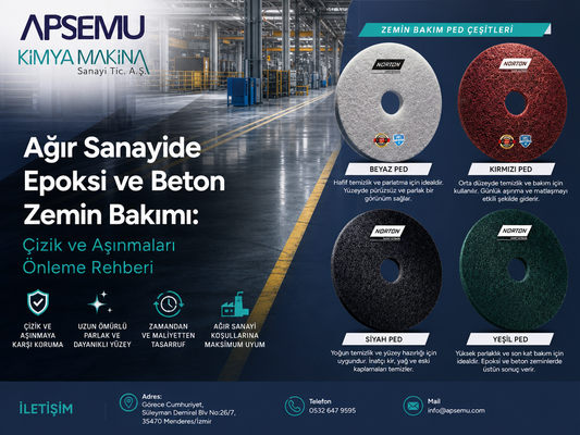 Ağır Sanayide Epoksi ve Beton Zemin Bakımı