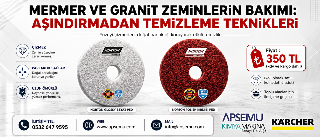 Mermer ve Granit Zeminlerin Bakımı: Aşındırmadan Temizleme Teknikleri