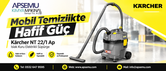 Mobil Temizlikte Hafif Güç: Kärcher NT 22/1 Ap ile Tanışın