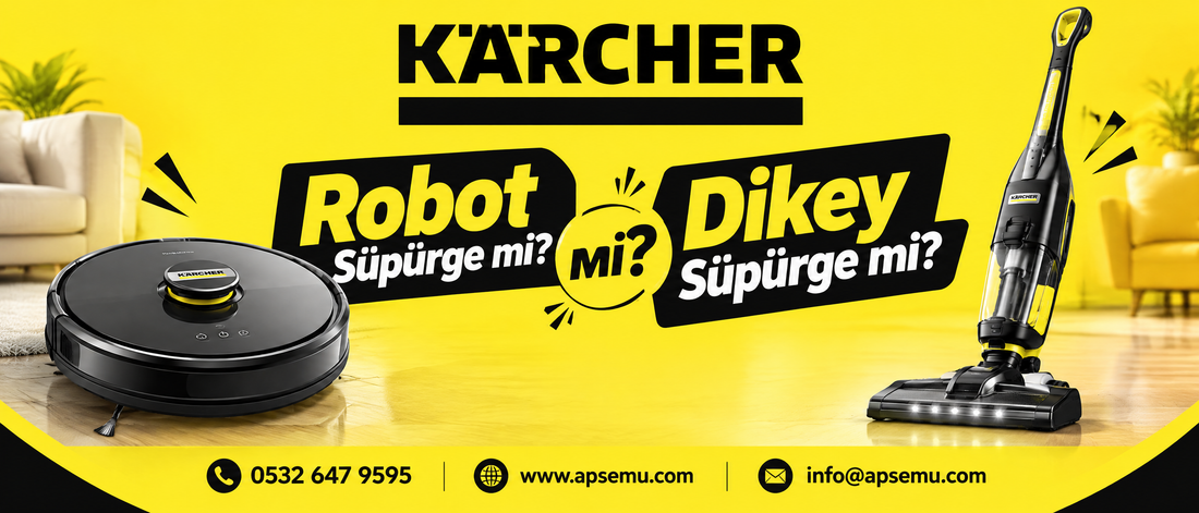 Robot Süpürge mi, Dikey Süpürge mi? Eviniz İçin Hangisi Daha Uygun?