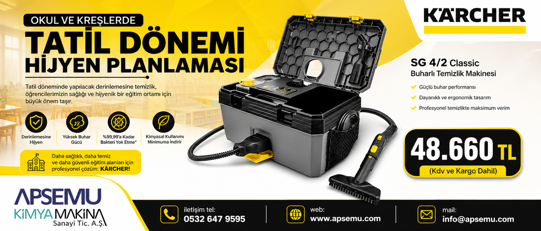 Okul ve Kreşlerde Derinlemesine Temizlik: Tatil Dönemi Hijyen Planlaması