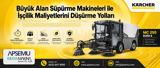 Büyük Alan Süpürme Makineleri ile İşçilik Maliyetlerini Düşürme Yolları