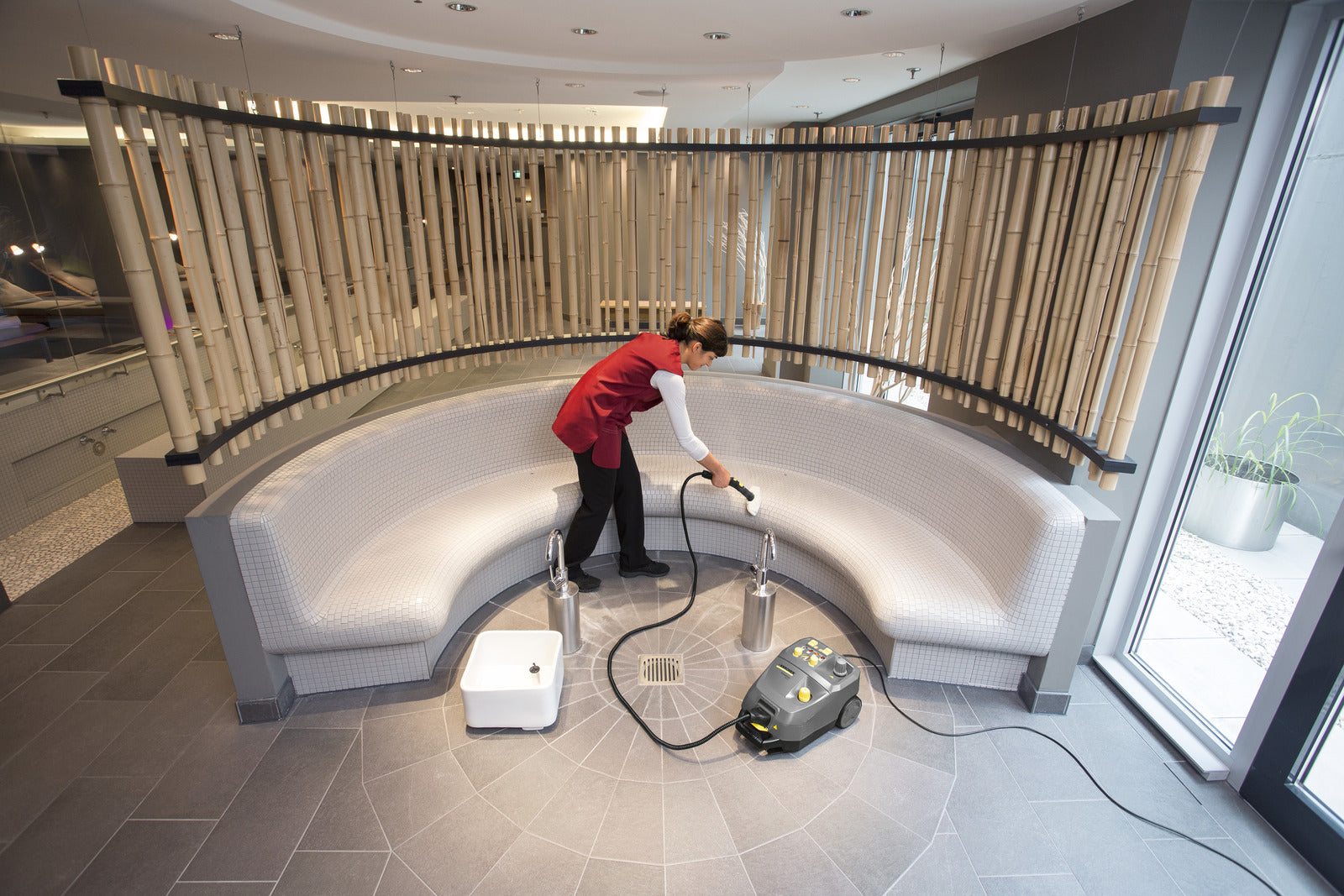 SG 4/4 Buharlı Temizlik Makinesi