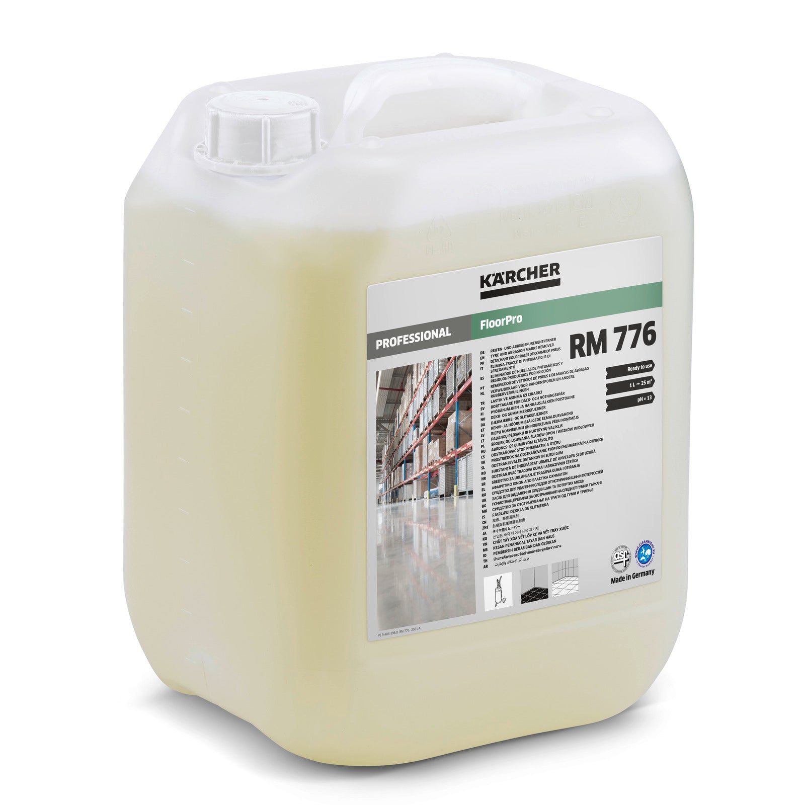 Lastik ve Aşınma İzi Giderici RM 776, NTA içermez, 10l