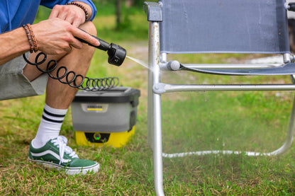 Multifunctional nozzle low-pressure