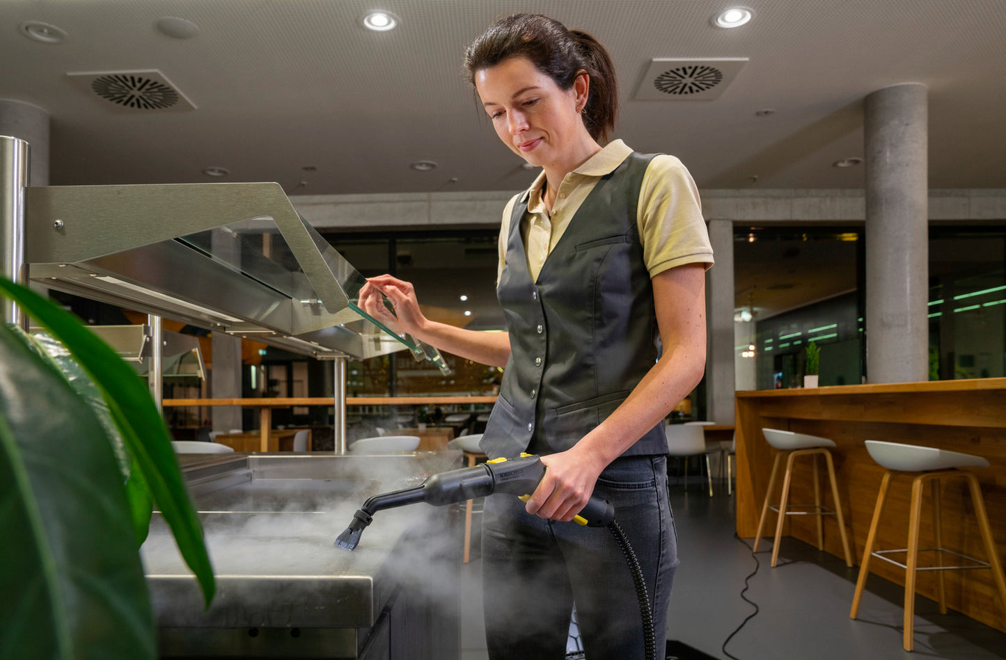 SG 4/4 Buharlı Temizlik Makinesi