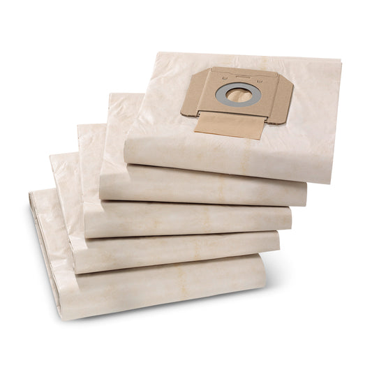 Kağıt toz torbası, 5 Parça(lar), NT 48, NT 65, NT 70, NT 72, NT 75, NT 80, WET VAC